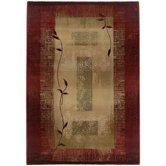 Generations Dark Red Rug