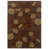 Odyssey Rust/Beige Rug