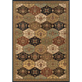 Knightsbridge Rust/Black Rug