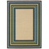 Caspian Ivory/Blue Rug