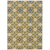 Caspian Ivory/Blue Rug