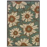 Montego Blue/Brown Rug