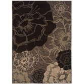 Palermo Grey/Black Rug