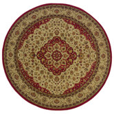 Allure Tan/Red Rug