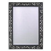 Bristol Wall Mirror in Antique Black