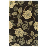 Pandora Brown Floral Rug