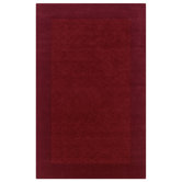 Platoon Red Solid Rug