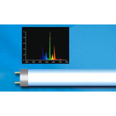 96W PC Compact 50/50 Dual Blue Aquarium Lamp in White
