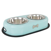 Double Dog Bowl in Blue