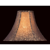Woven Jacquard Lamp Shade with Vine Print
