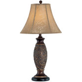Gentry Table Lamp in Dark Bronze