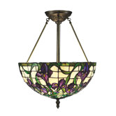 Kamran 3 Light Inverted Pendant