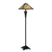 Remus  Floor Lamp in Dark Bronze