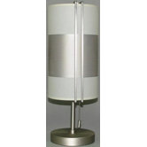 Table Lamp in Stainless Steel