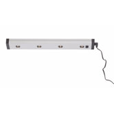 Teko Four Light Under Cabinet Light with Connector in