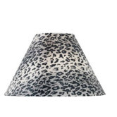 Leopard Printed Fabric Lamp Shade