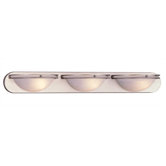 Caprice  Vanity Light in Satin Steel