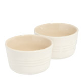 Stoneware Set of 2 Ramekins in Almond