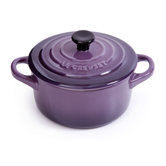 Stoneware Petite Round Casserole  in Cassis