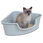 Corner Litter Box