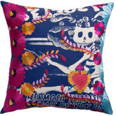 Mexico Cotton Carina Print Pillow