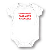 Pass Me To Grandma Baby Romper