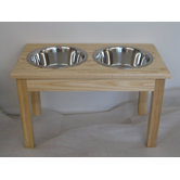 2 Bowl Traditional Style Pet Diner