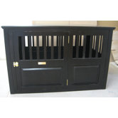 Handmade Furniture-Style Dog Crate