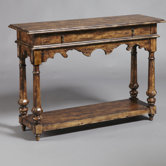 Pulaski Sofa & Console Tables