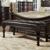 Cassara Wooden Bedroom Bench