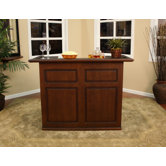 Trenton Fridge Bar in Suede