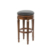 Oxford Stool in Suede with Black Leatherette