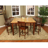 Andria 7 Piece Counter Height Dining Set