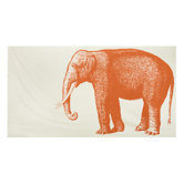 Elephant Cotton Voile Scarf in Alcazar