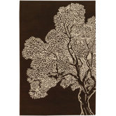 Tufted Pile Java/Cream Tree Rug
