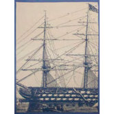 Nantucket Tea Towel in Azure
