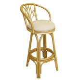 Valencia Indoor Rattan 30" Swivel Bar Stool