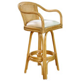 Key West Bar Stool with Cushion