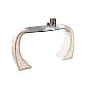 Albany Glass Coffee Table Set