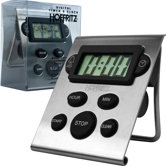 Digital and Clock Timer in Stainless Steel