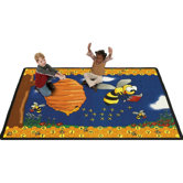 Educational Animal Busy Bee Kids Rug