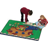 Religious Noah's Ark Kids Rug