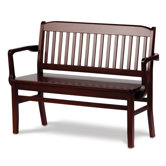 Bulldog Small Custom Wood Bench