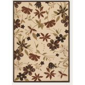 Urbane Botanical Garden Sand/TerraCotta Rug