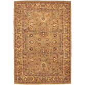 Chobi Floral Bijar Camel Rug