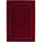 Everest Gridiron Crimson Rug