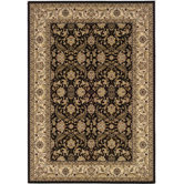 Himalaya Isfahan/EbonyAntique Cr&egrave;me Rug