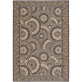 Five Seasons Sundial Cream/Brown Rug
