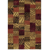 Accents Lima Red Multi Rug