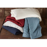 Pleated Sateen Duvet Collection